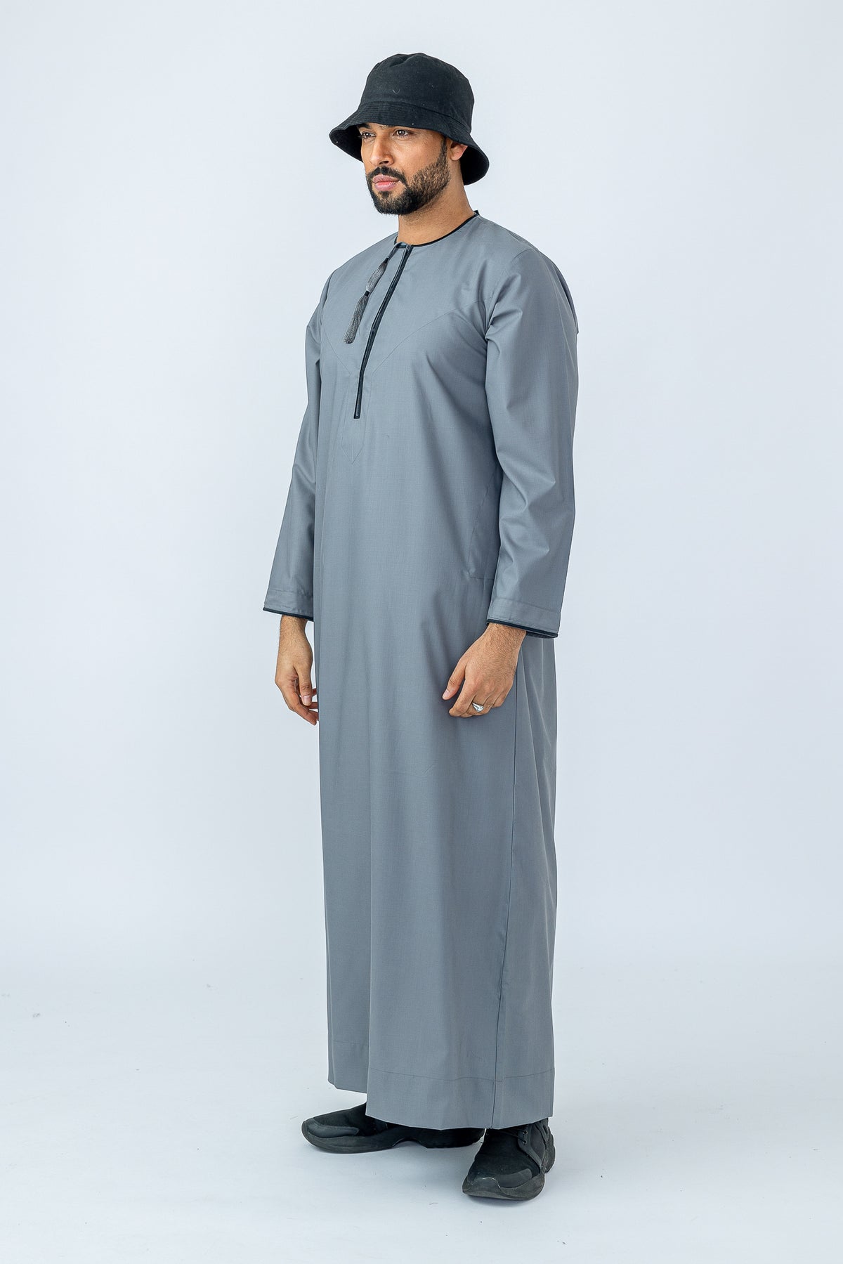 Storm Grey Habeel Thobe