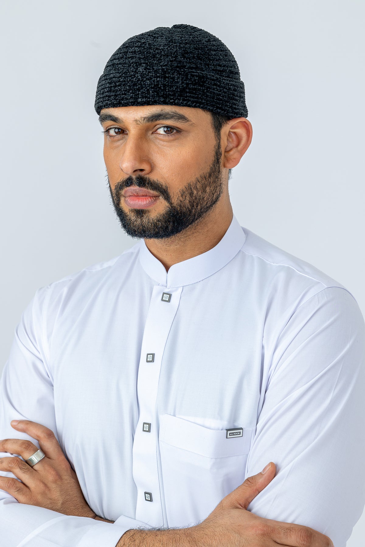Black Velvet Hat