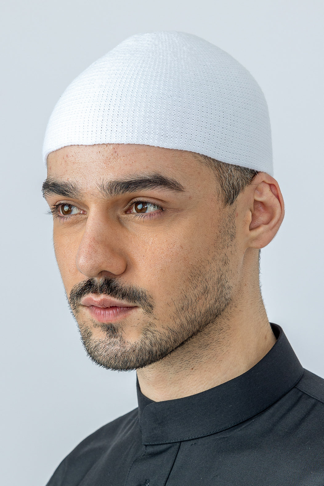 White Turkish Head Cap