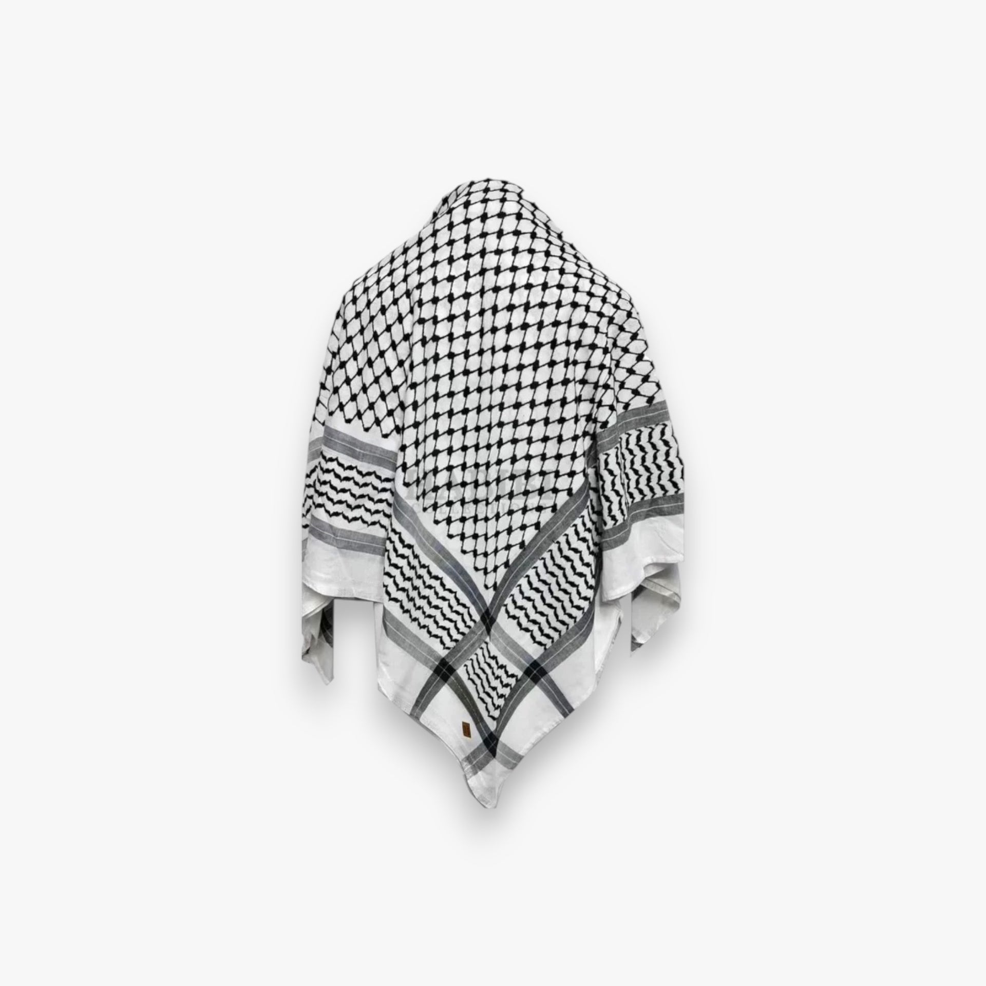 Black White Palestine Shemagh