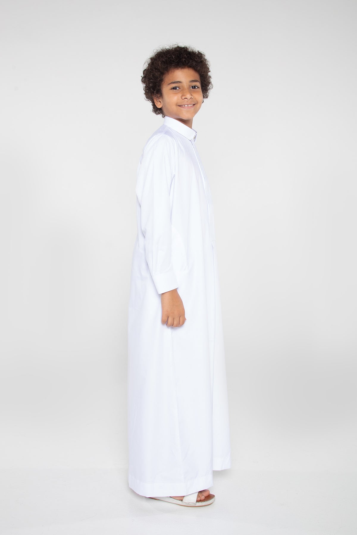 White Qatari Boys Thobe