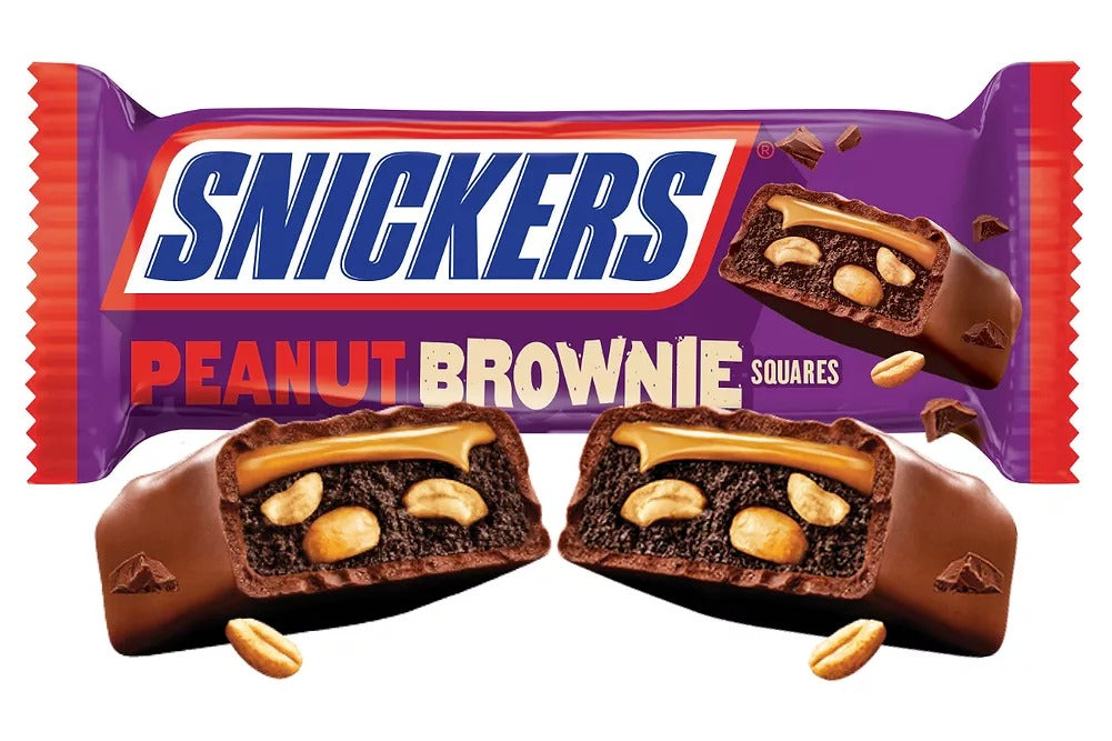 Snickers Peanut Brownies