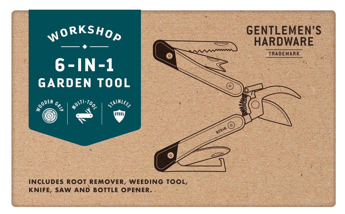 Gentlemen's Hardware 6-in-1 Garden Multi-Tool