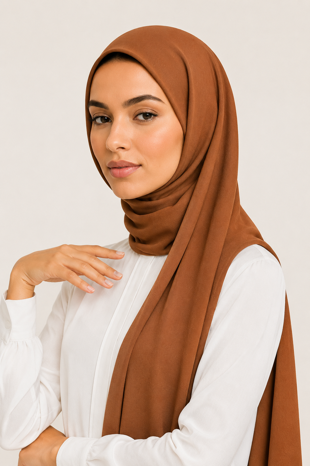 Chiffon Scarf | Autumn Spice
