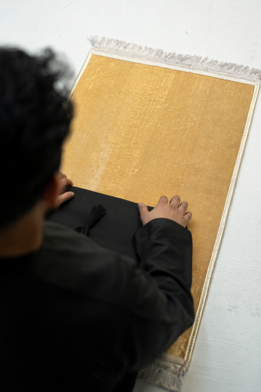 Sand Beige Foam Prayer Mat