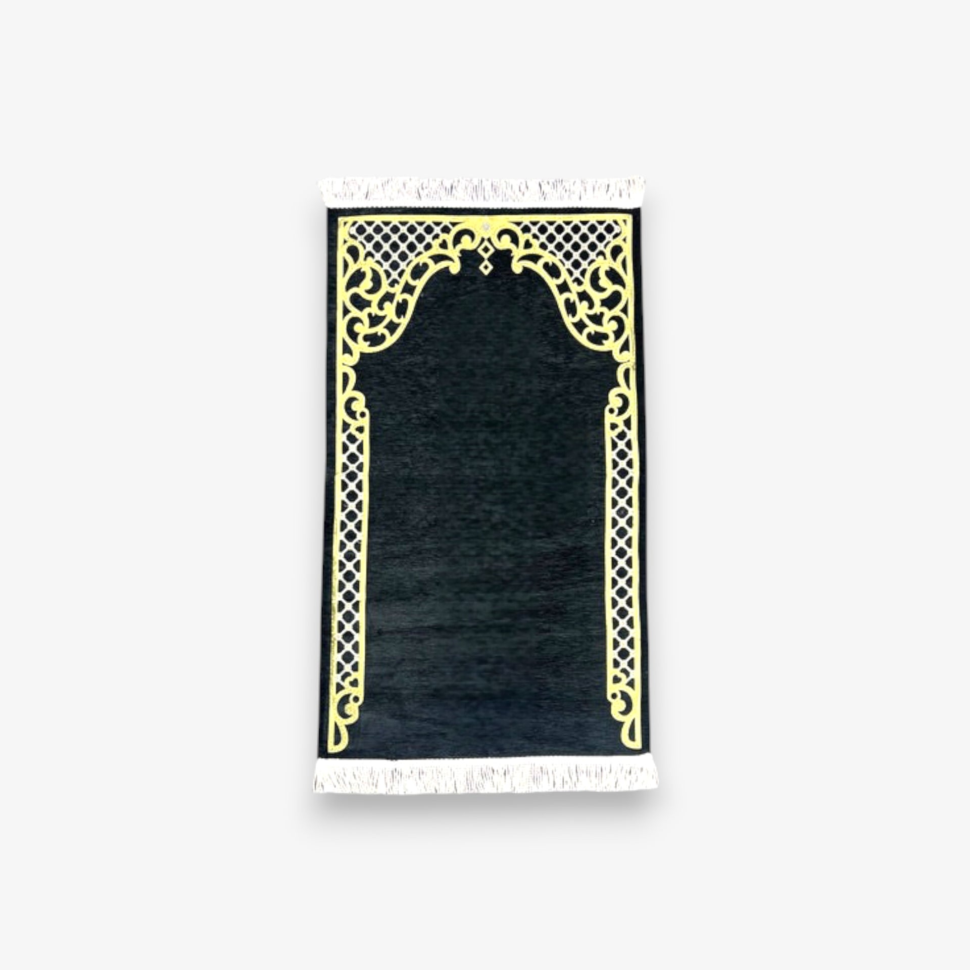 Black Diamanté Prayer Mat