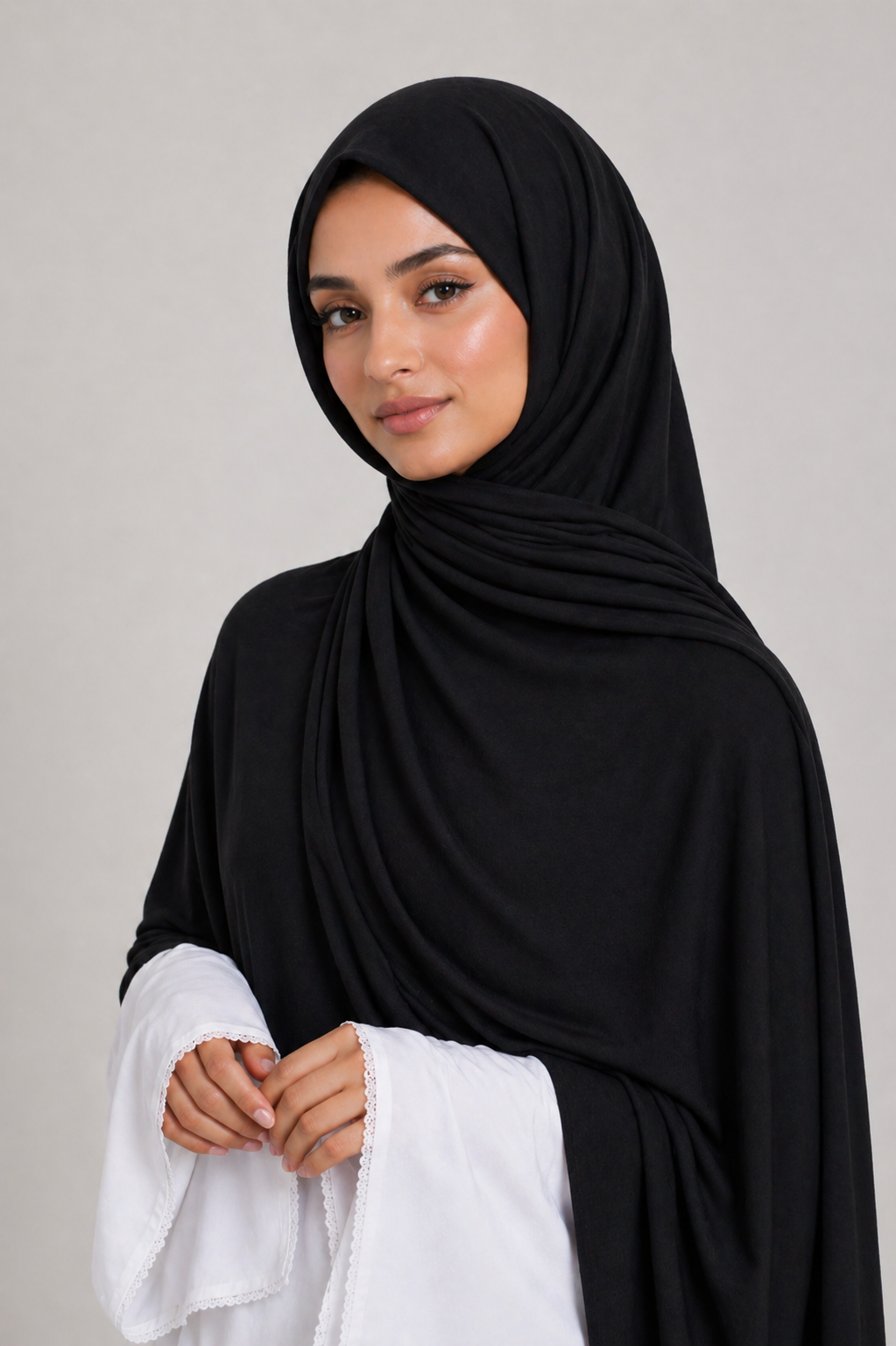 Jersey Hijab | Black