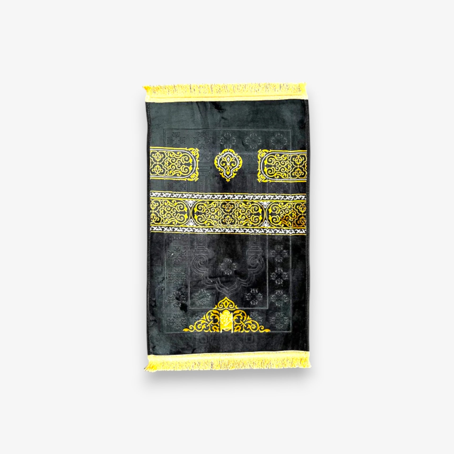 Kaaba Cloth Pattern Prayer Mat