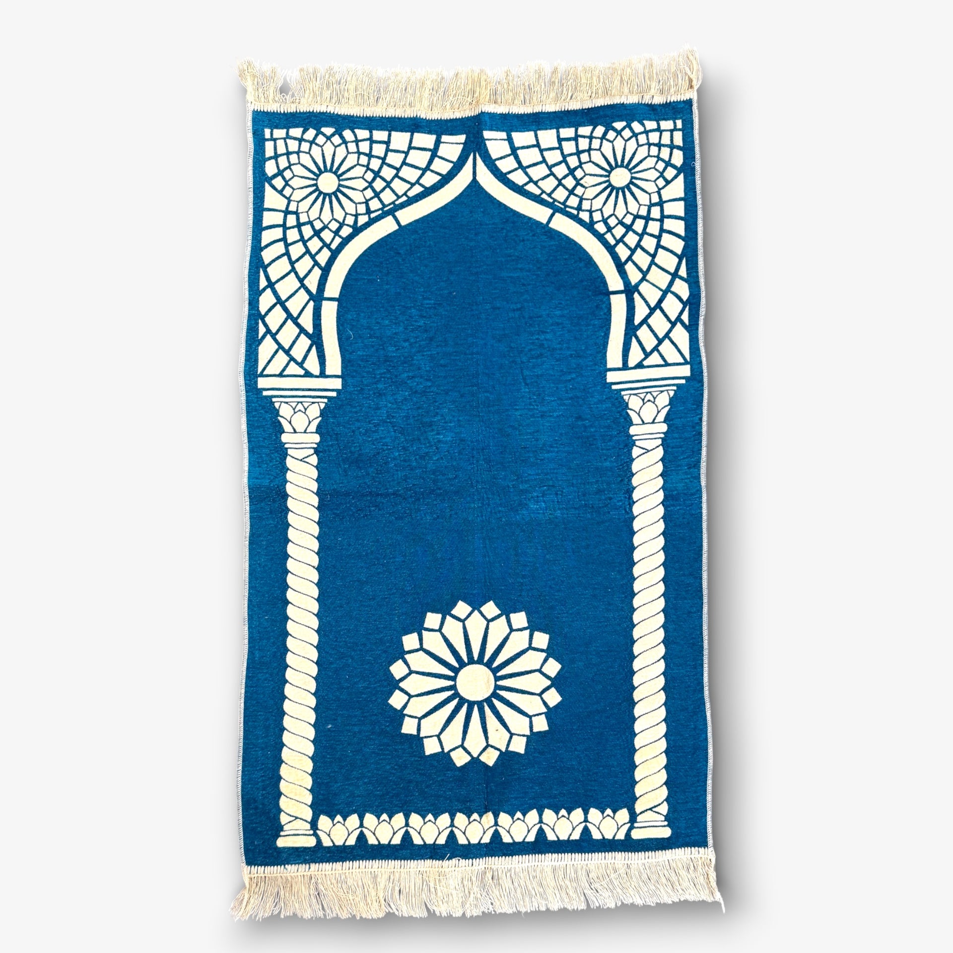 Royal Blue Arch Prayer Mat