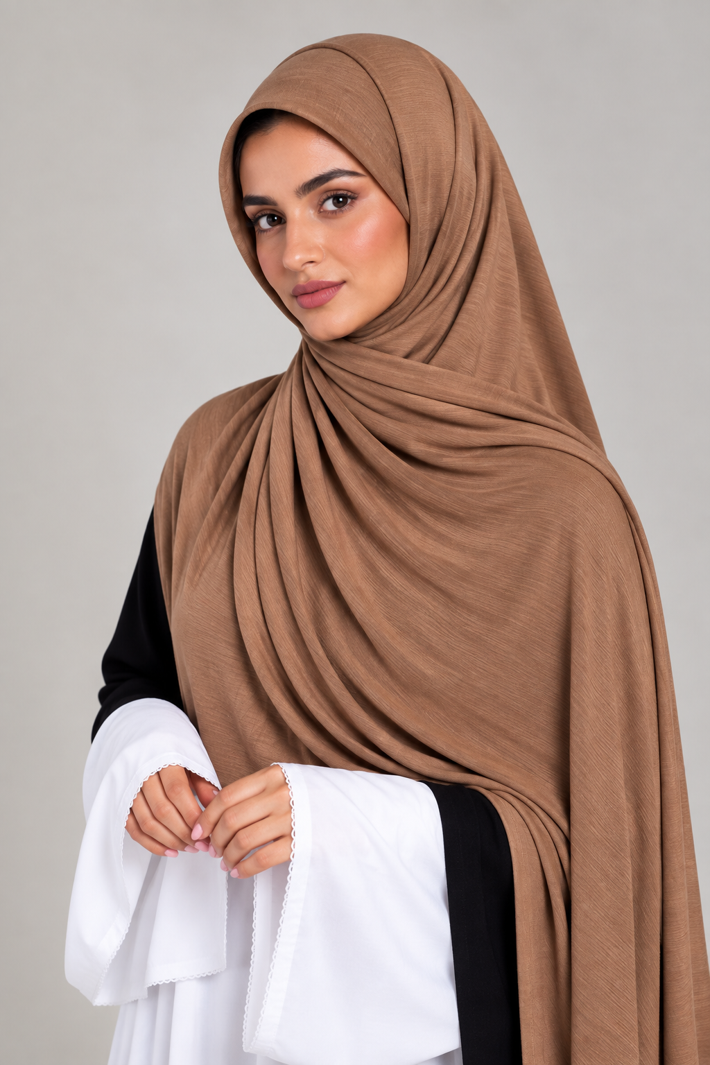 Jersey Hijab | Caramel