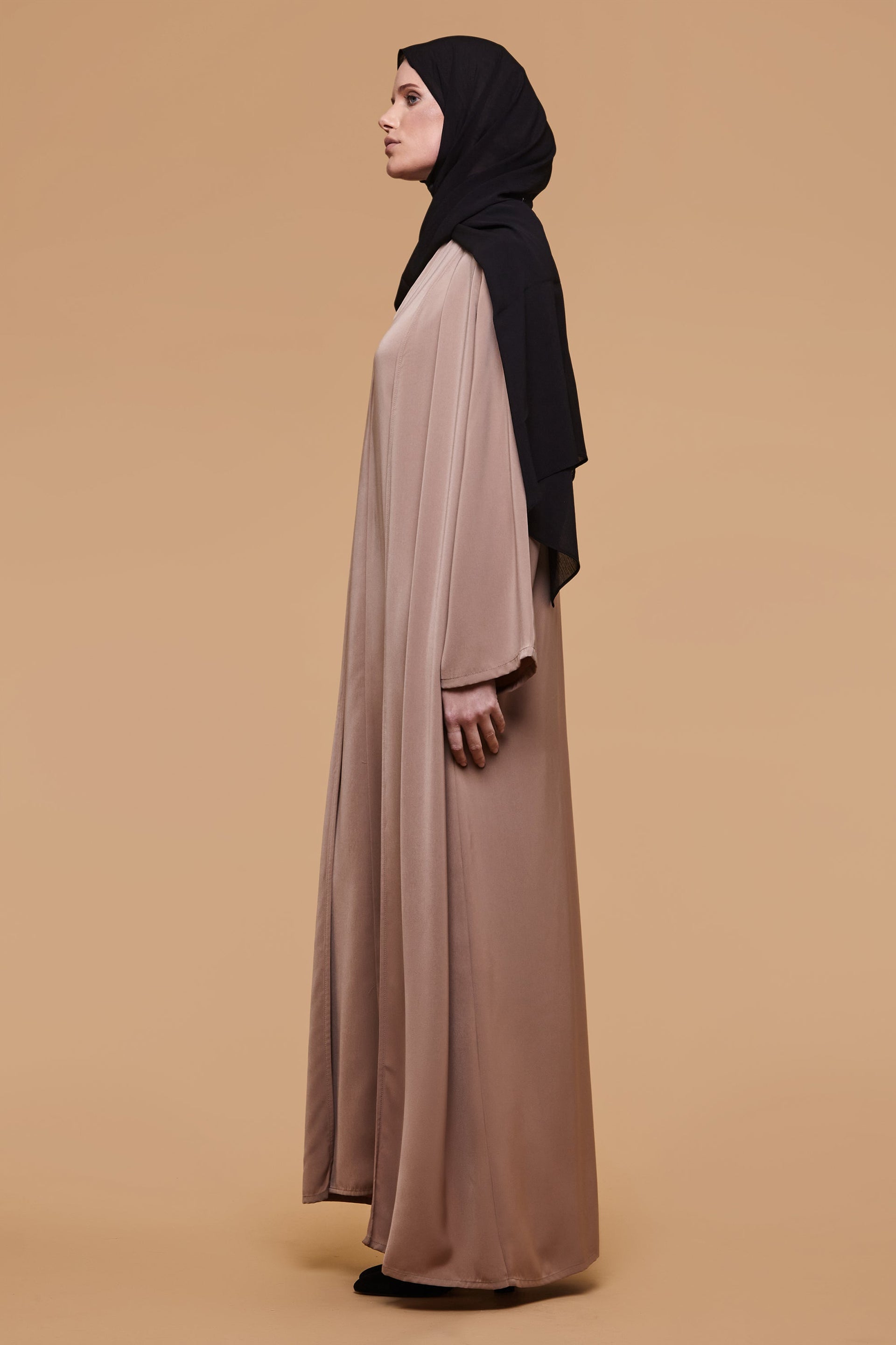 Caramel Brown Soft Touch Kimono - CAVE