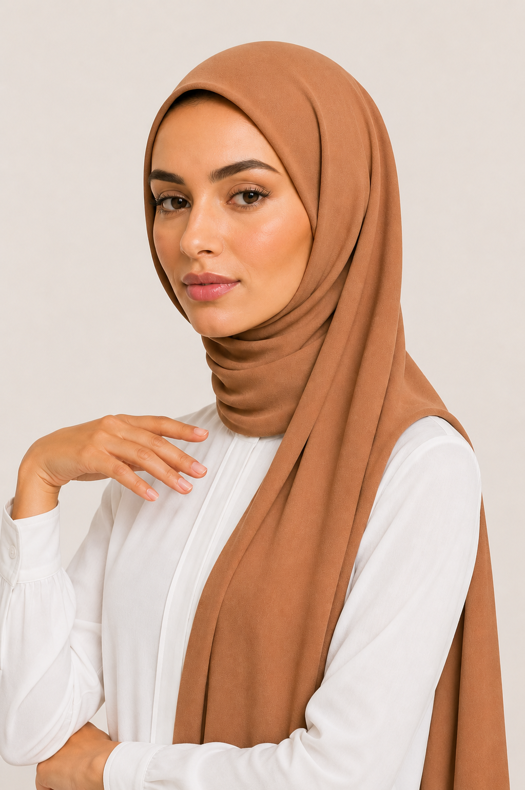 Chiffon Scarf | Caramel Dune