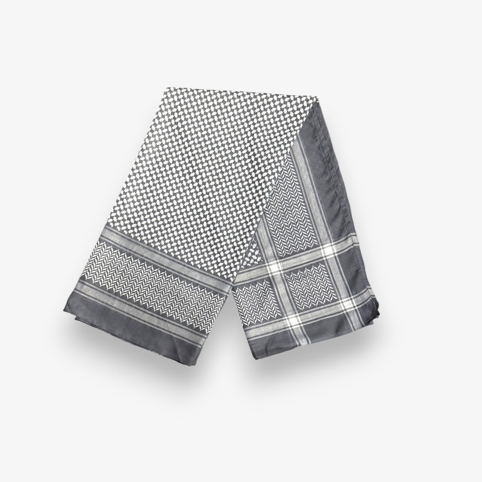 Charcoal Grey Shemagh