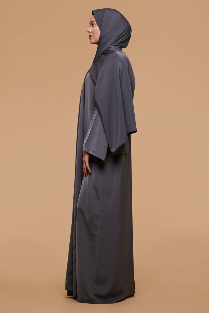 Charcoal Soft Touch Kimono - CAVE