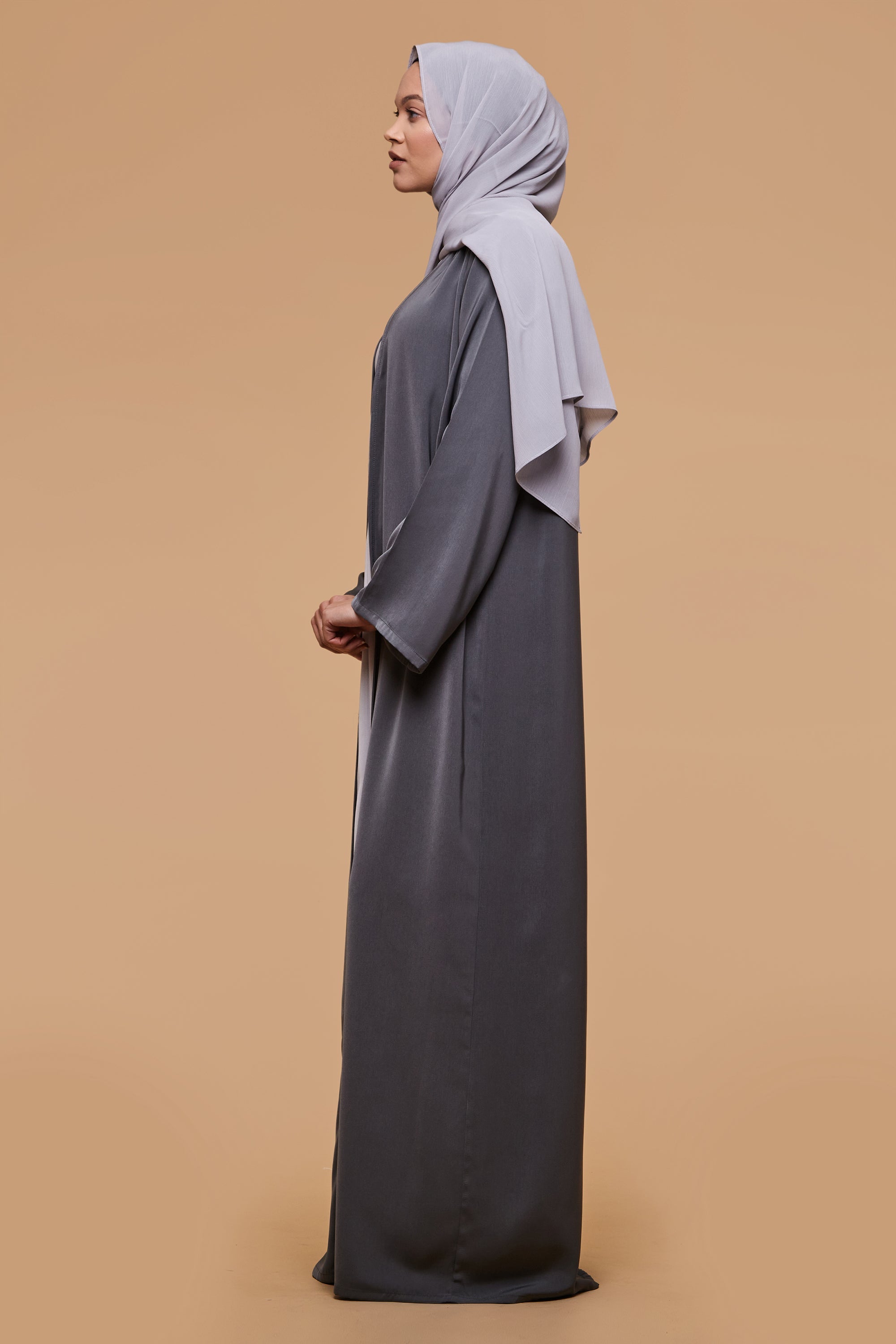 Charcoal Soft Touch Kimono - CAVE