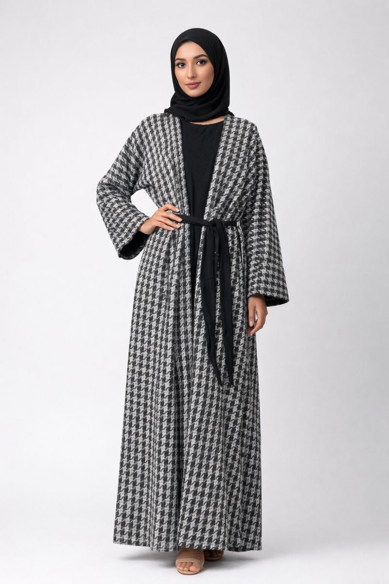 The Chelsea Check Winter Abaya