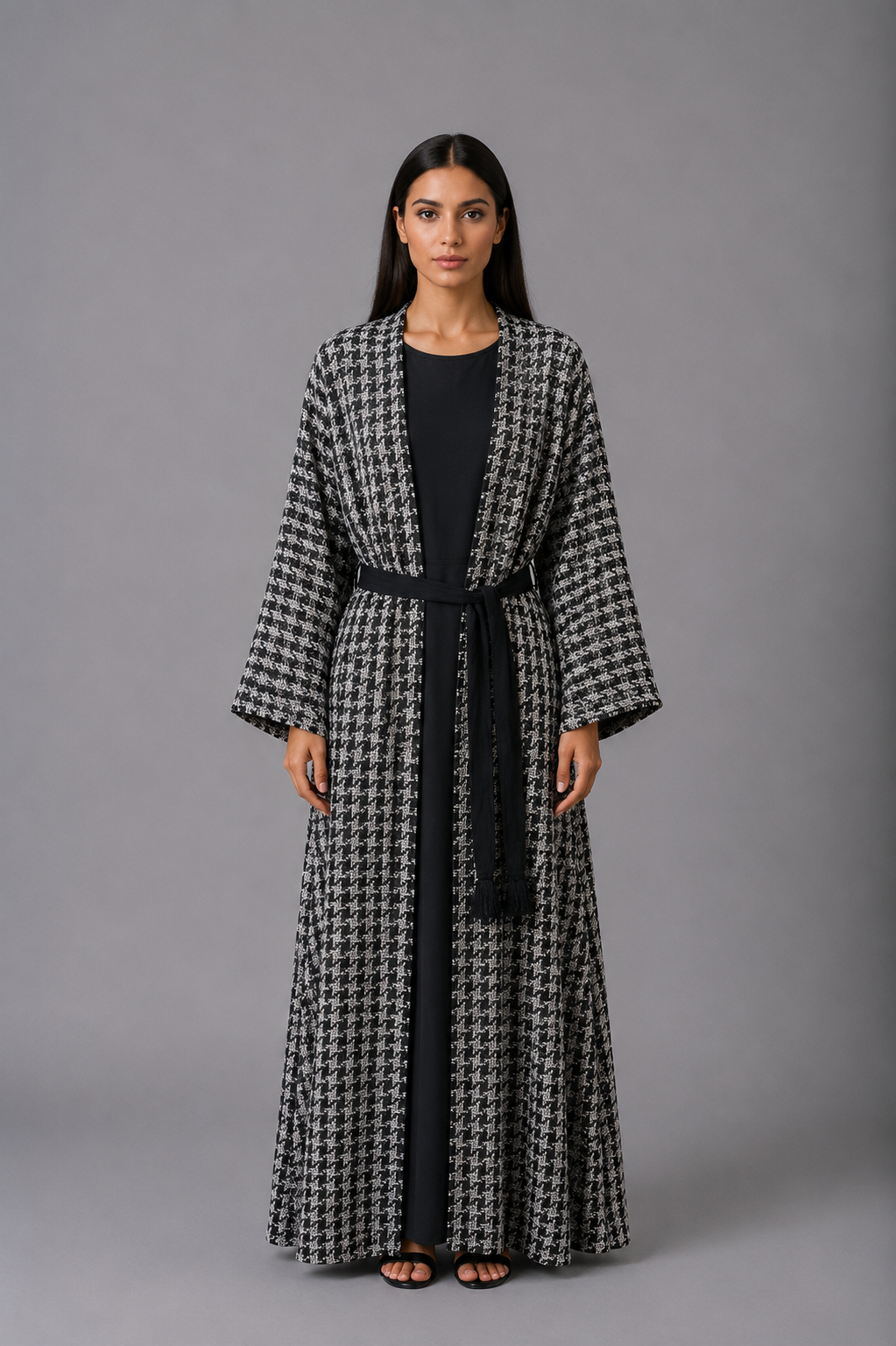 The Chelsea Check Winter Abaya