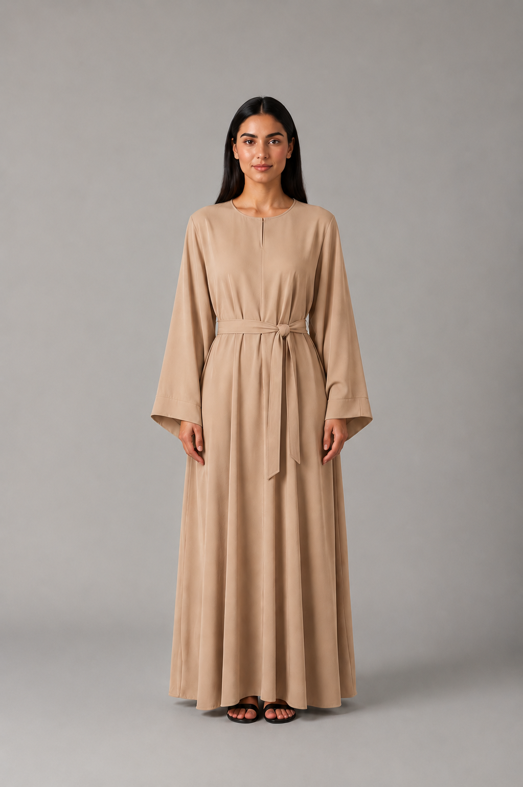 Classic Cream Abaya