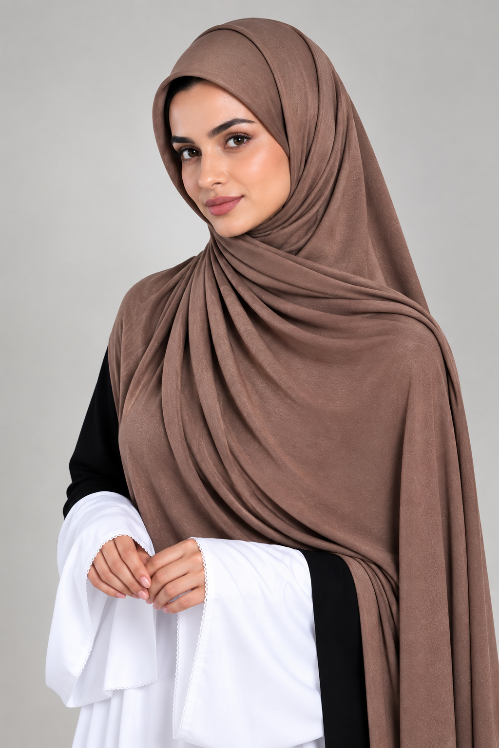 Jersey Hijab | Cocoa