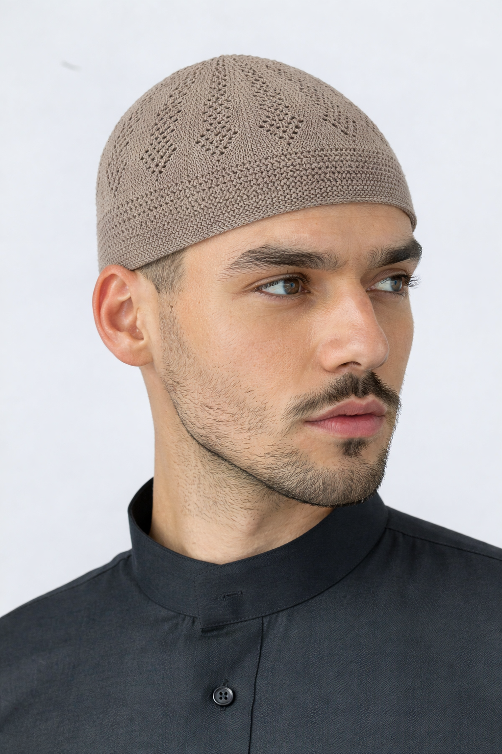 Soylu Mocha Prayer Hat