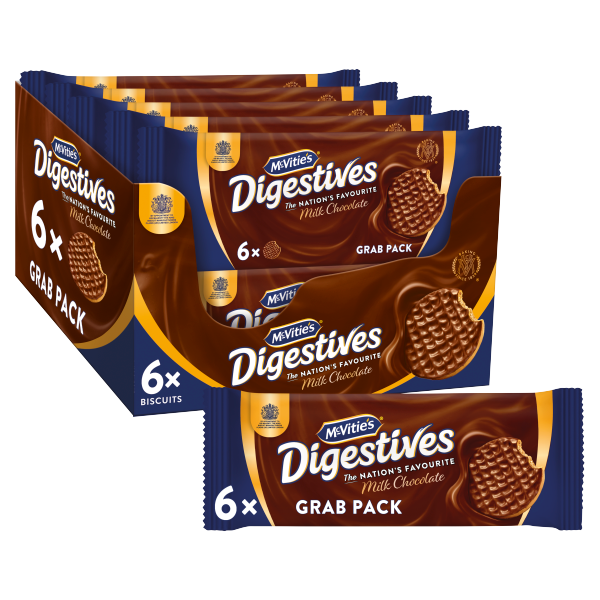McVitie's 100g Milk Chocolate Digestive Biscuits