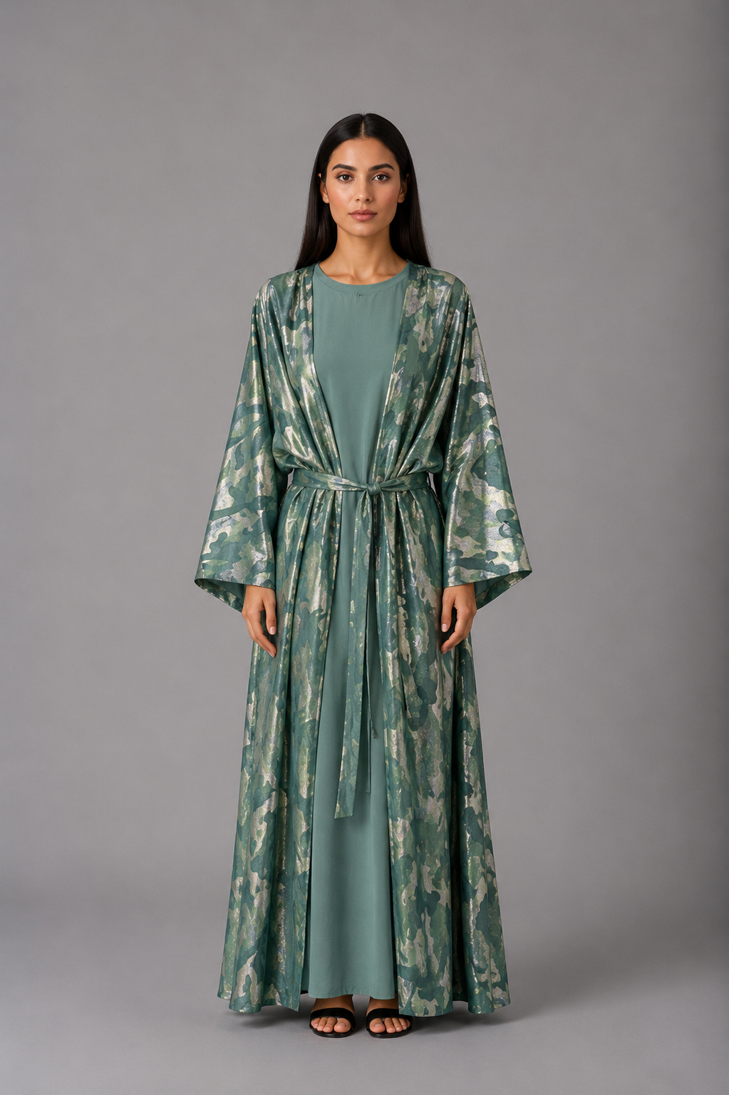 Emerald Whisper Abaya