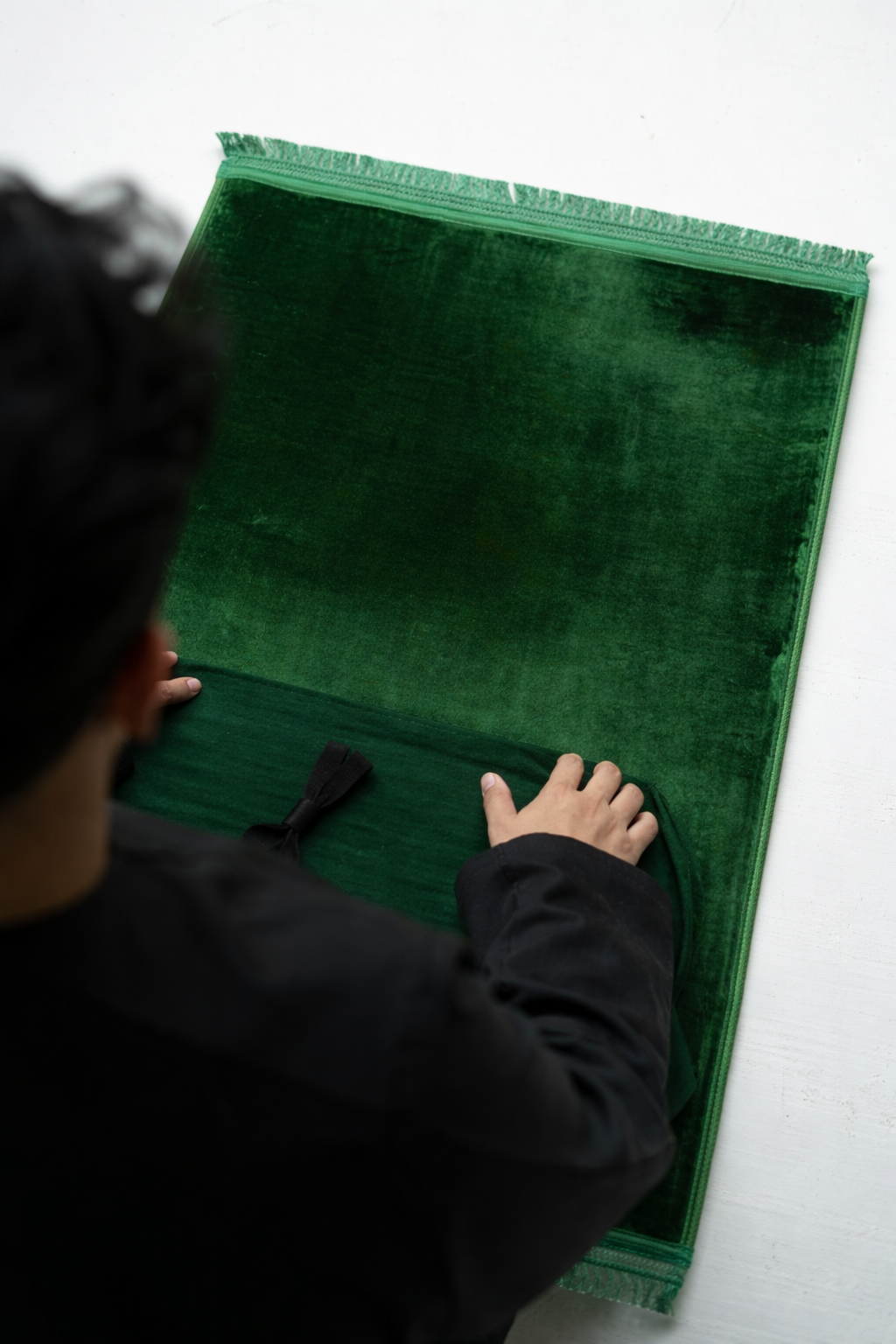 Emerald Green Foam Prayer Mat