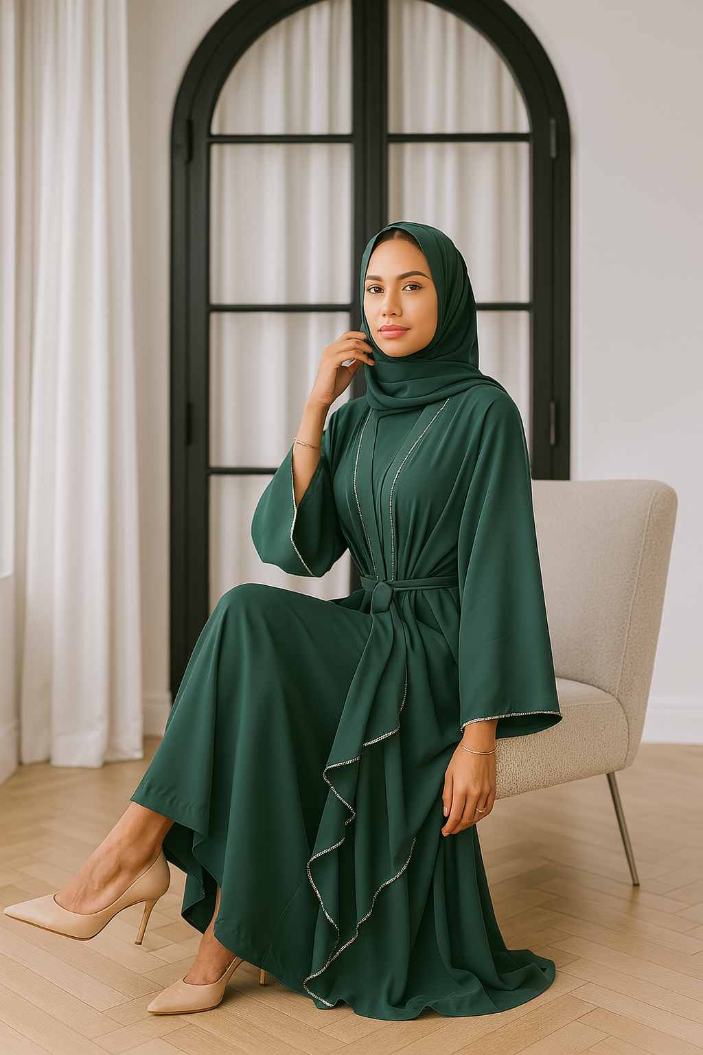 Evergreen Abaya