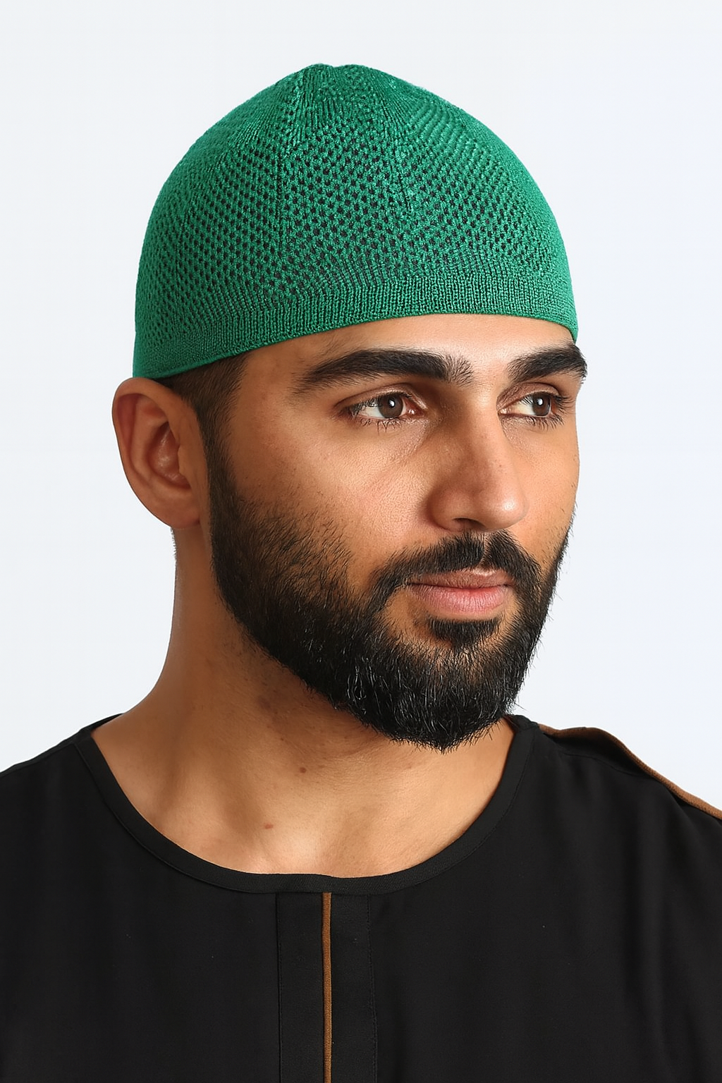 Soylu Green Prayer Hat