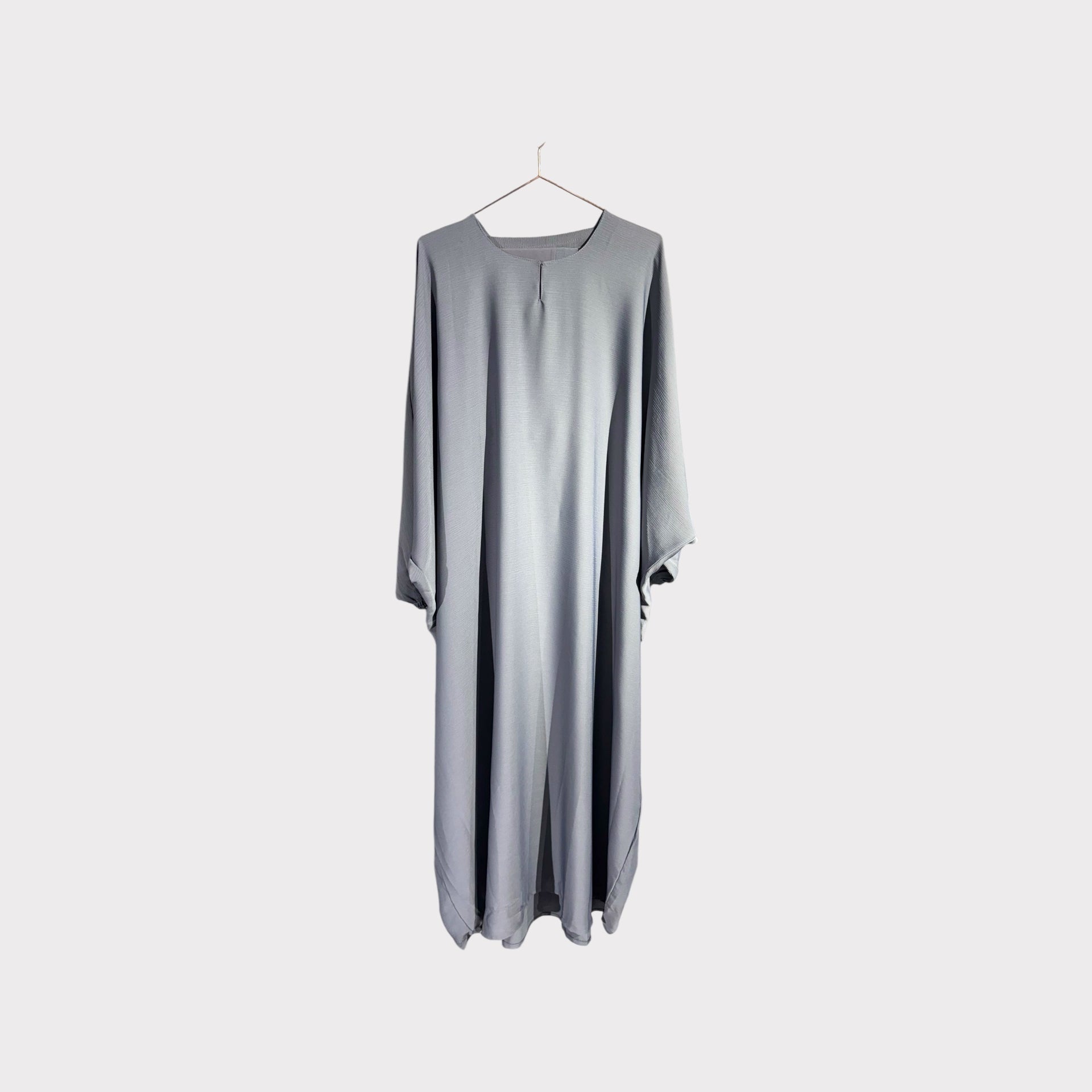 Grey Farasha Zoom Abaya