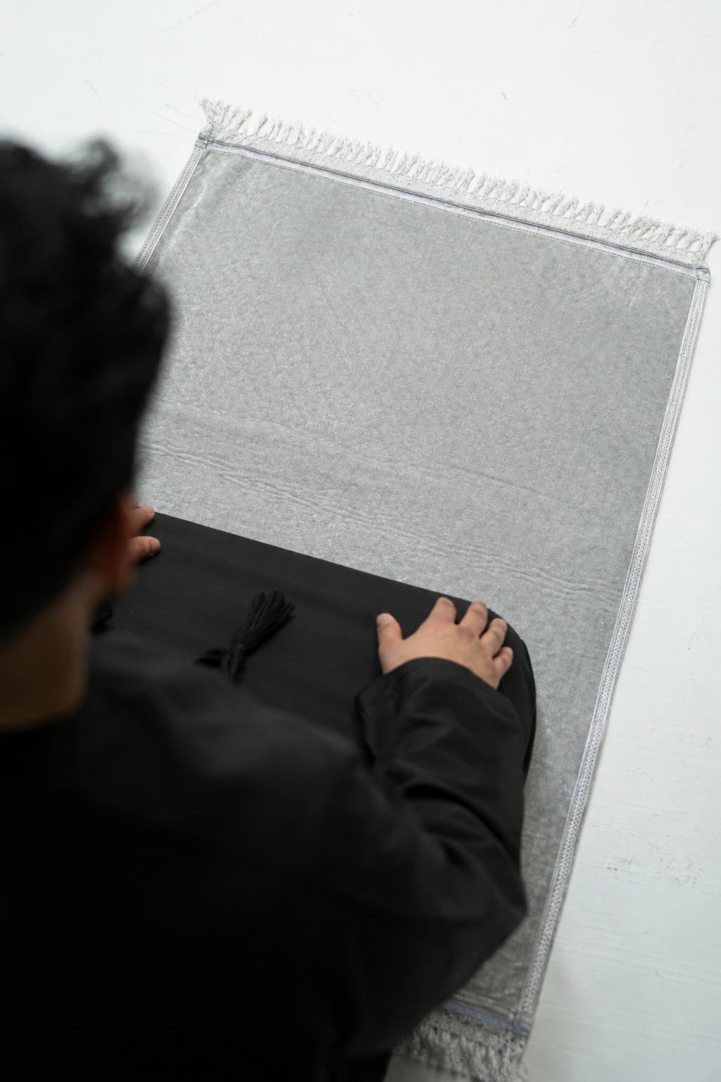 Grey Foam Prayer Mat