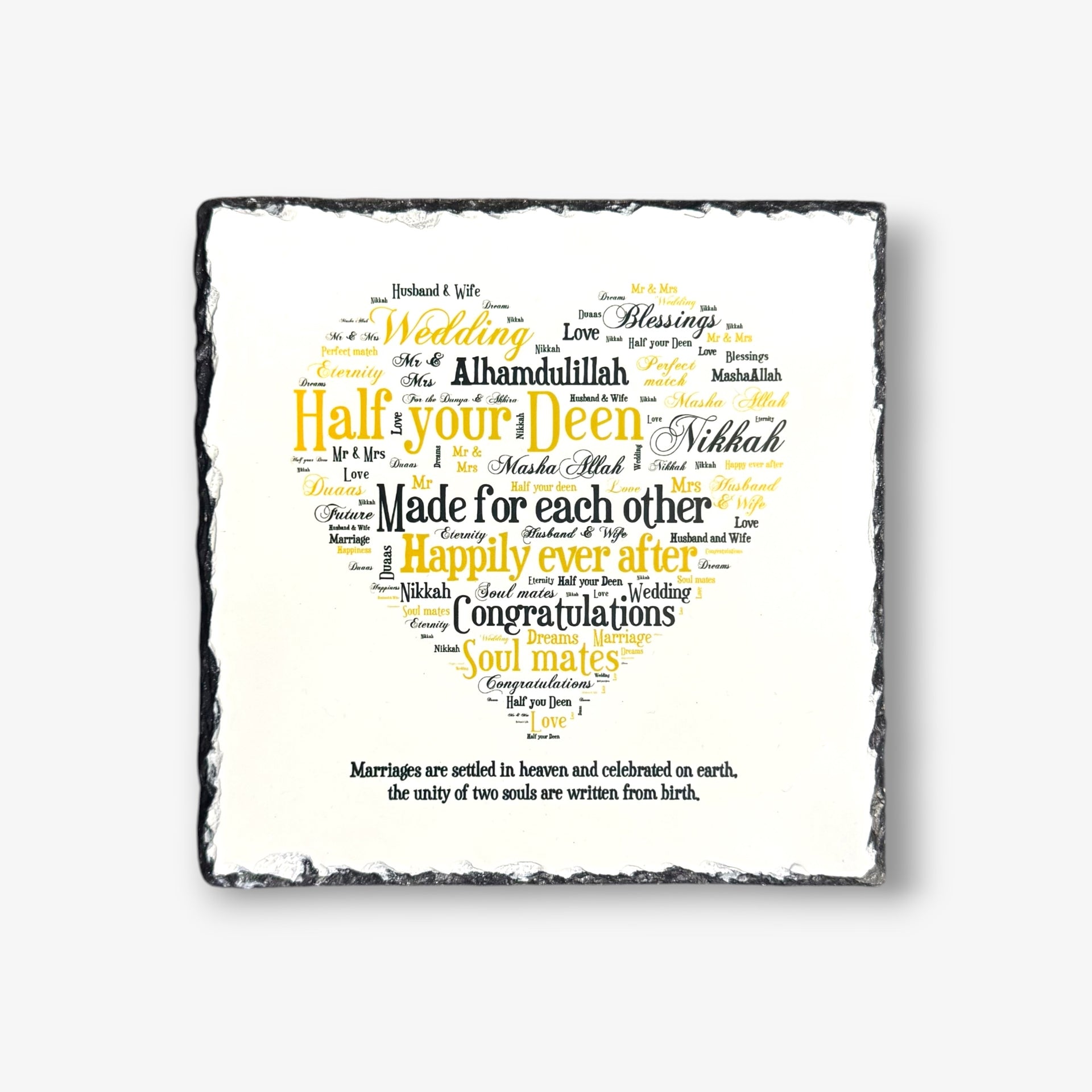 Half Your Deen Slate