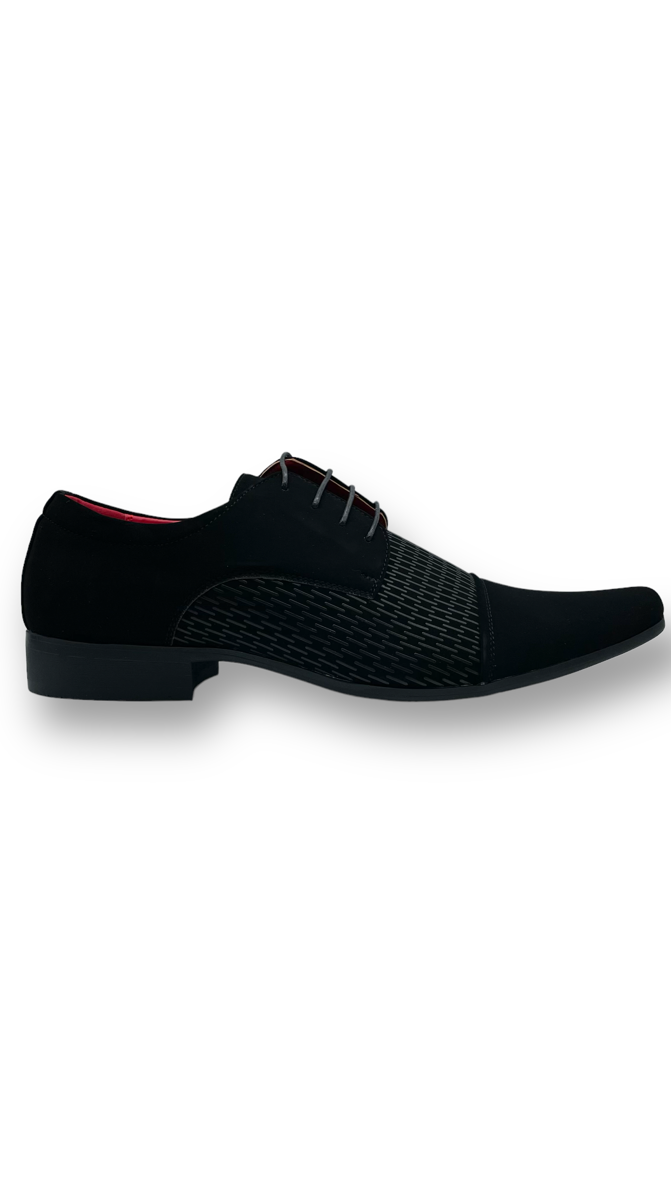 Mens black sales suede oxford shoes