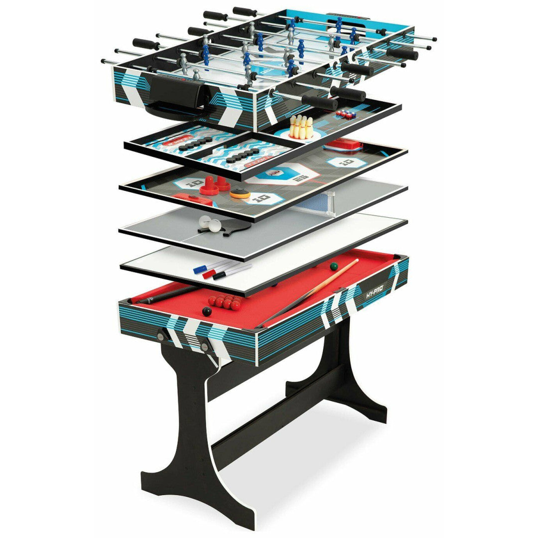 HY-PRO 12 in 1 Folding Multi Games Table