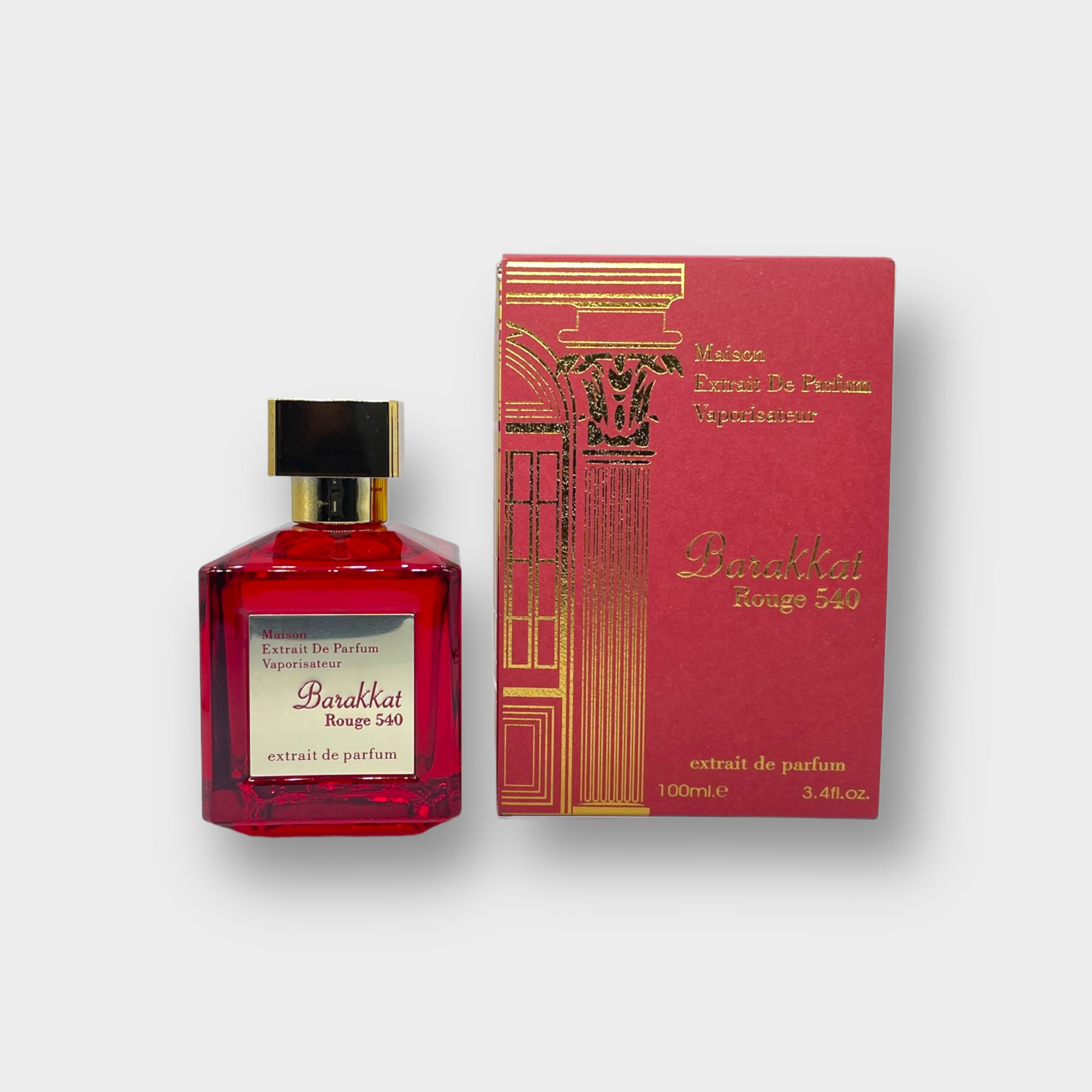 Barakkat Extrait Rouge 540 JLifestyle Store