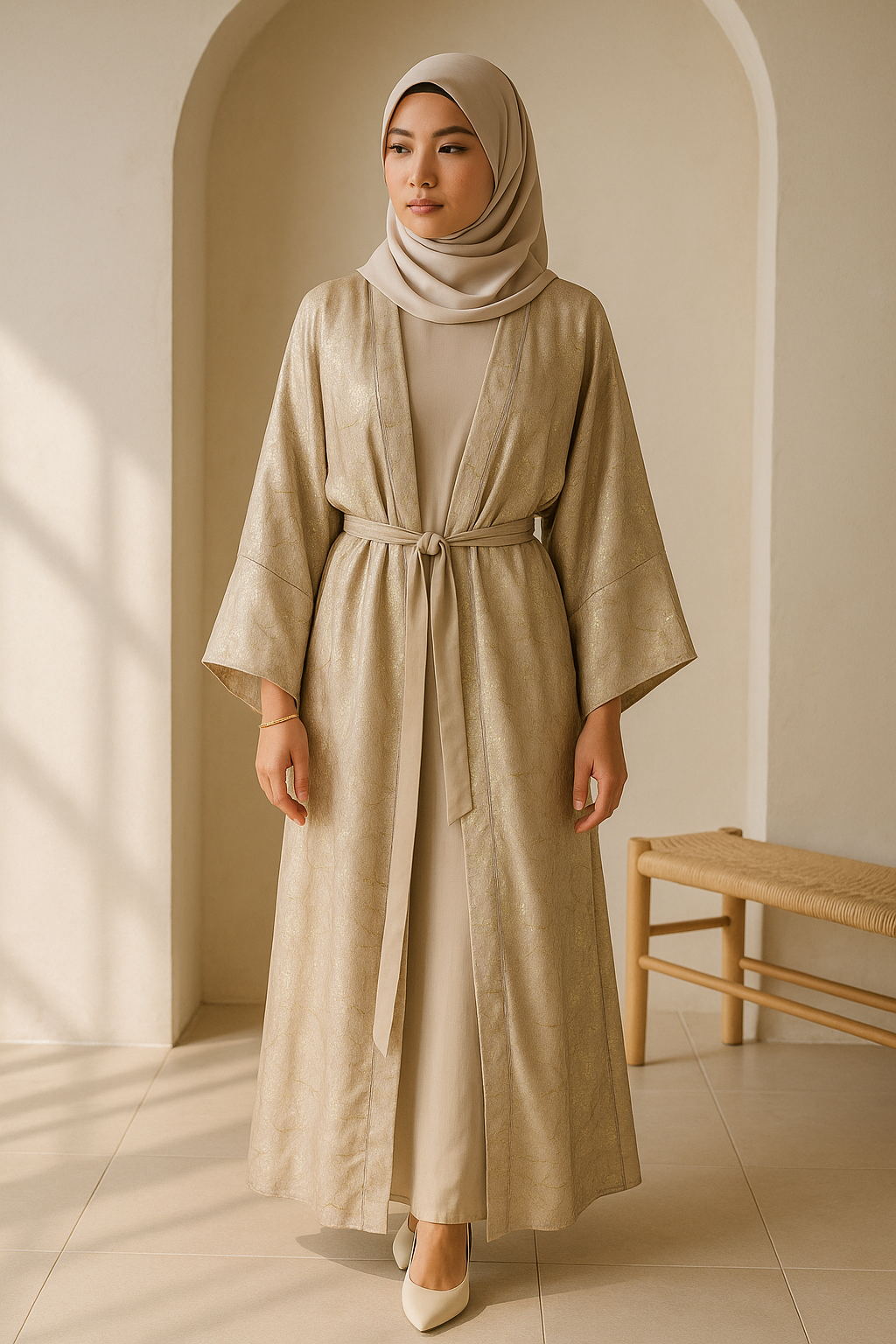 Ivory Abaya