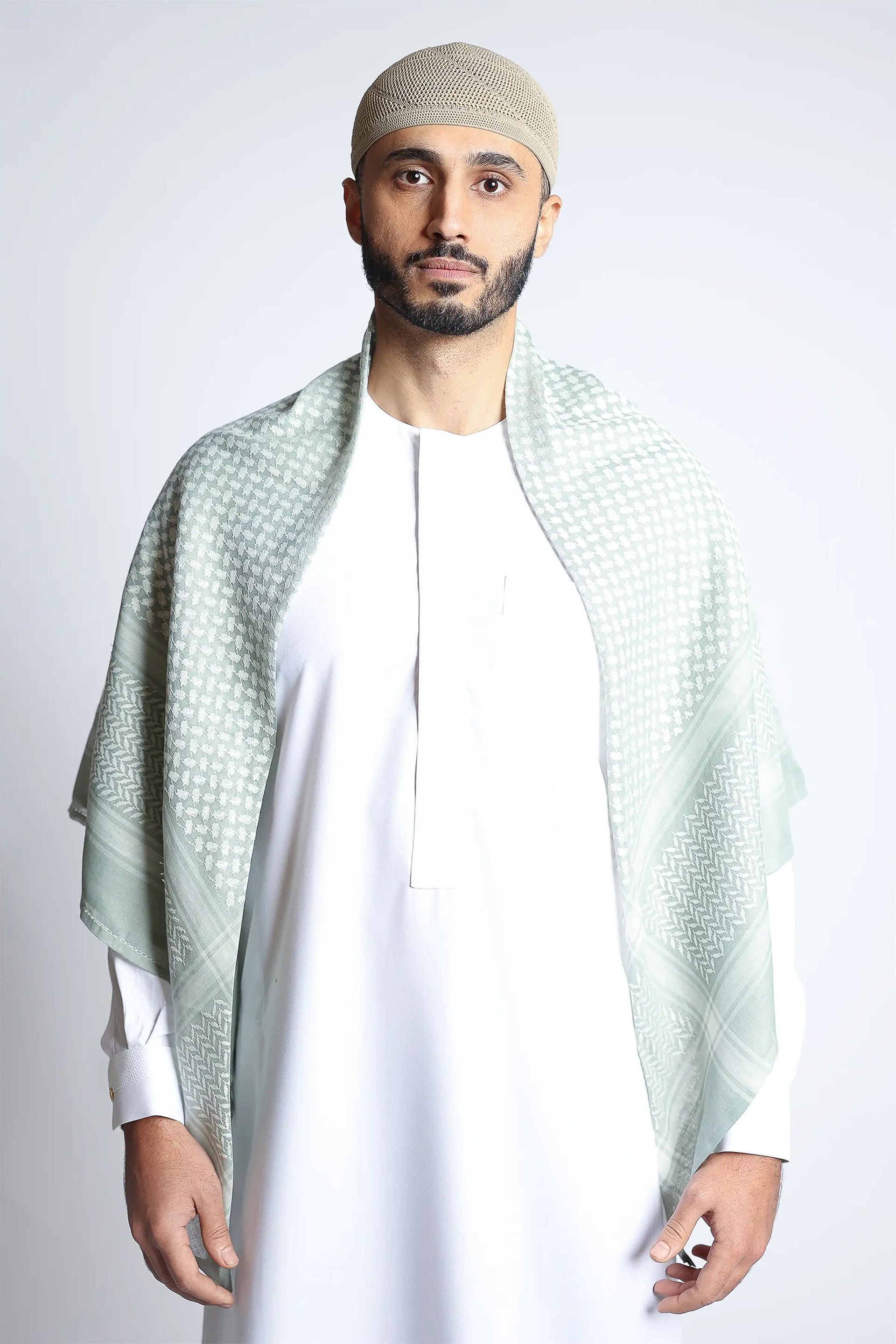 Mint Green Shemagh