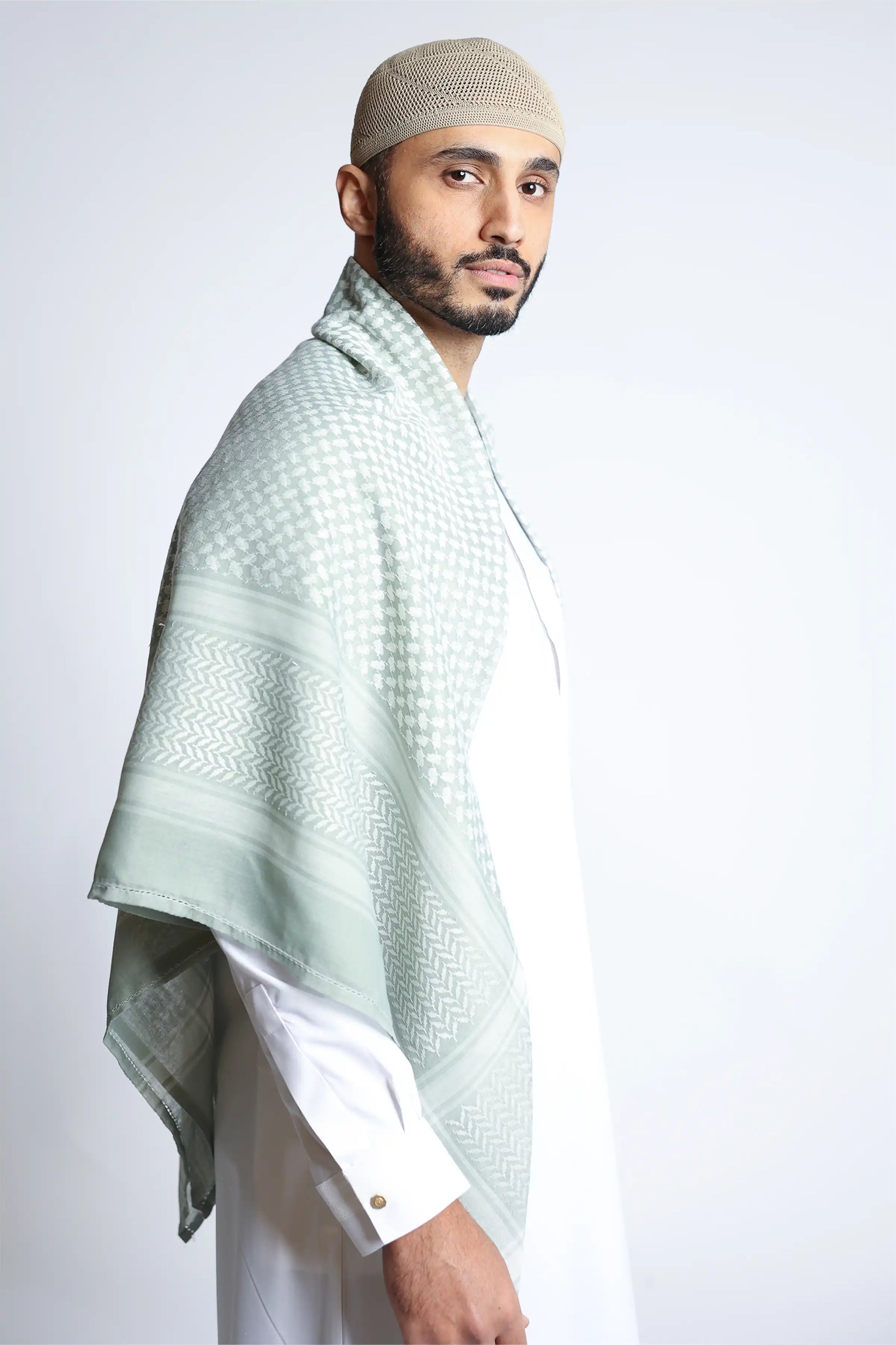 Mint Green Shemagh