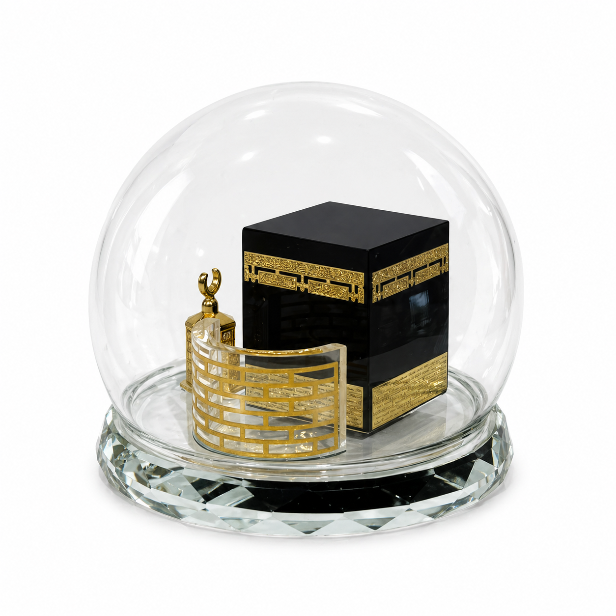 Kaaba Glass Dome Ornament