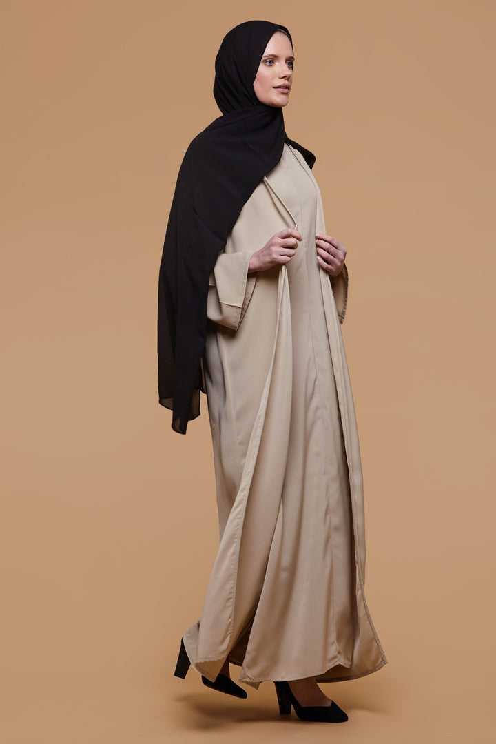 Light Khaki Soft Touch Kimono - CAVE