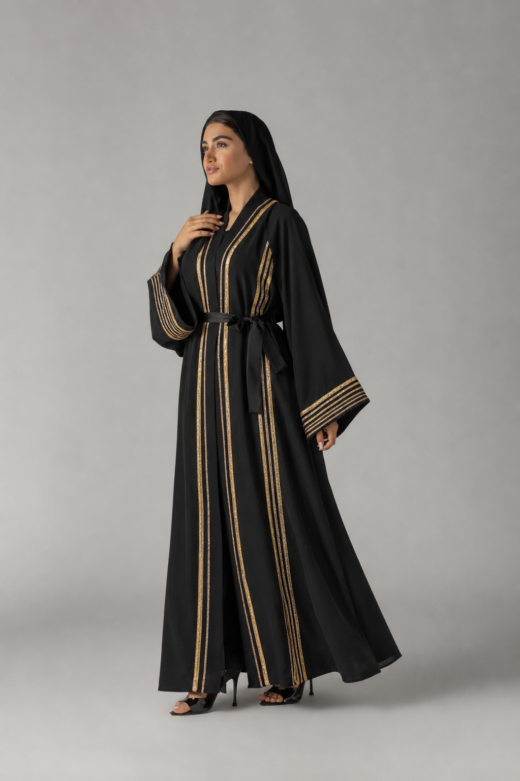 Midnight Qasr Abaya