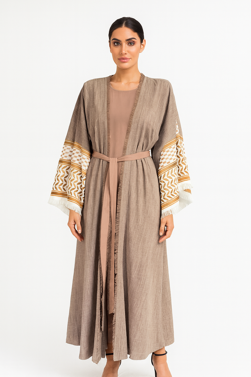 Palestine Abaya Mocha