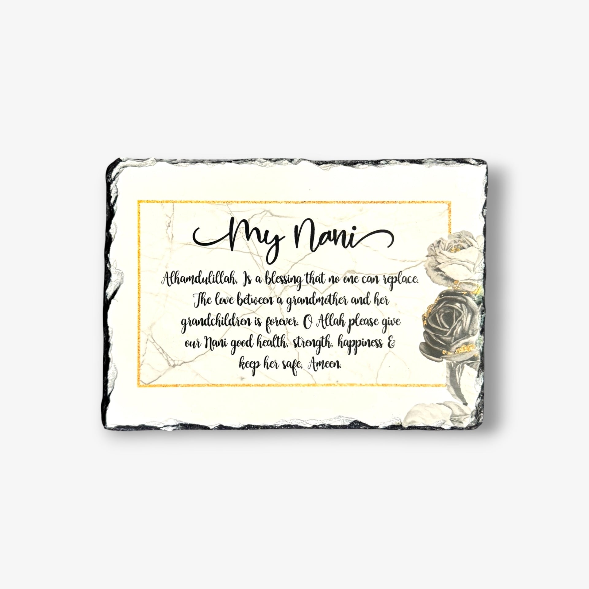 My Nani Slate Black Rose