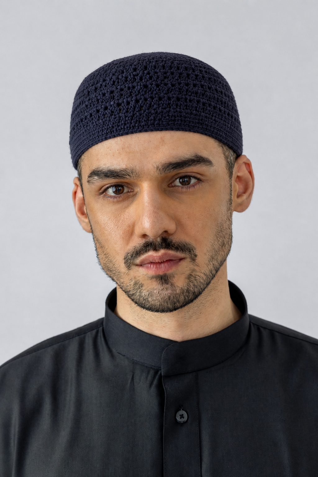 Navy Soylu Dome Prayer Hat