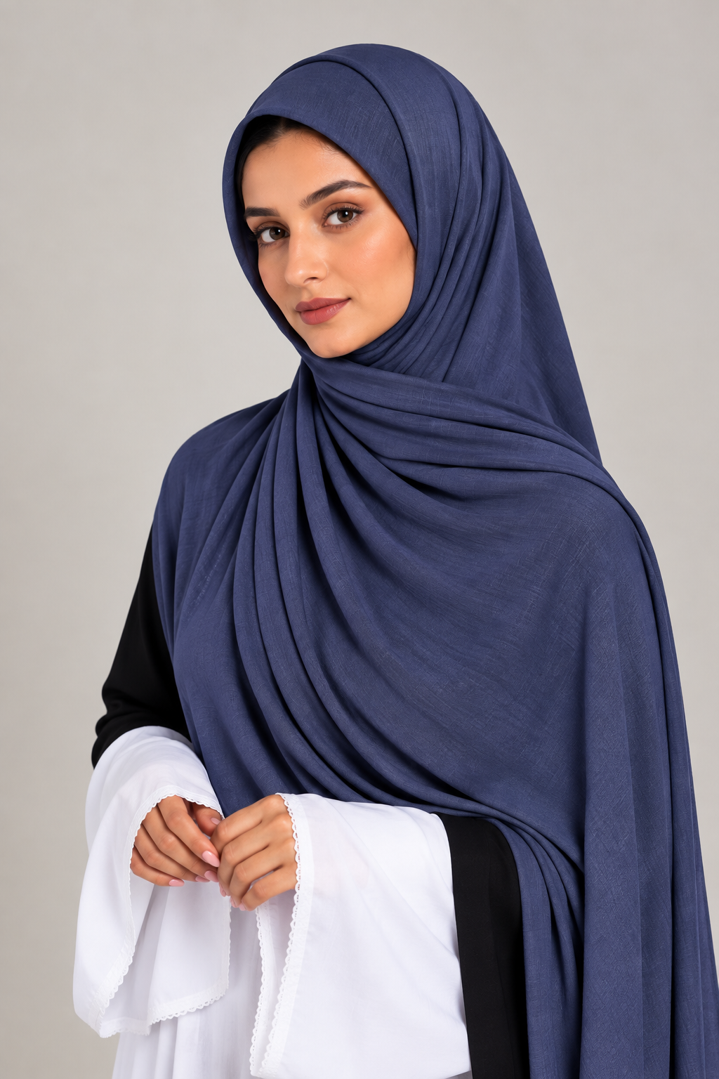 Jersey Hijab | Navy