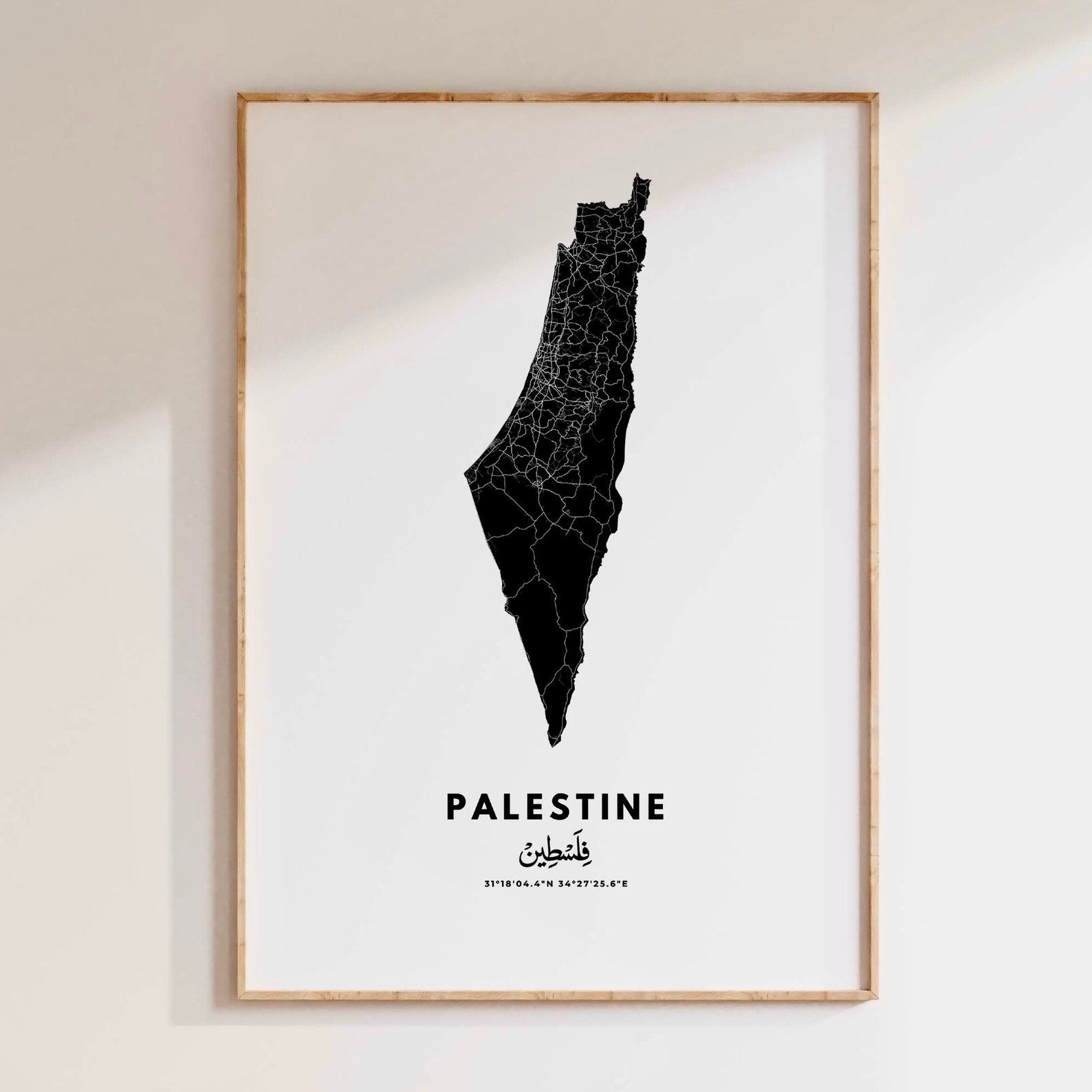 Map of Palestine