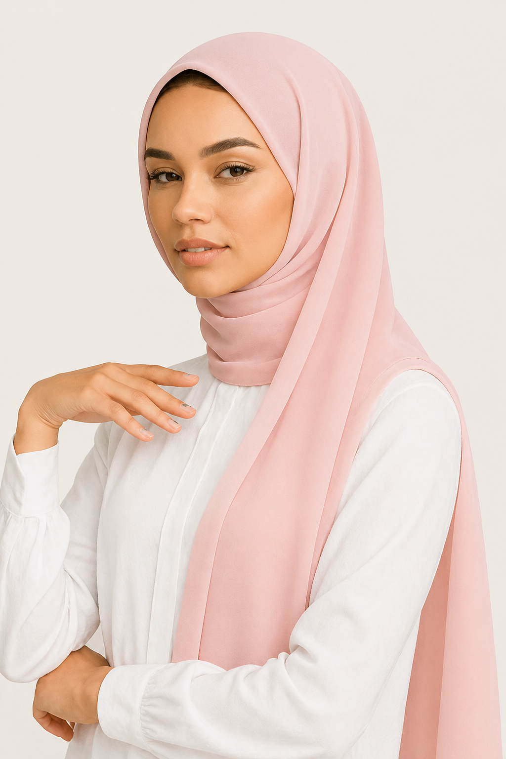 Chiffon Scarf | Pink