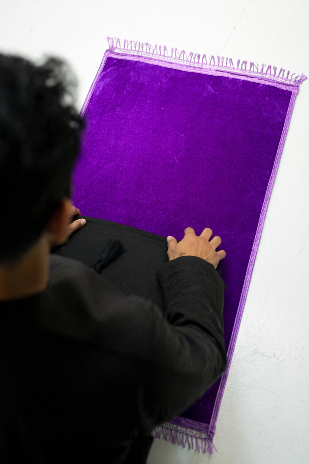 Foam Purple Prayer Mat