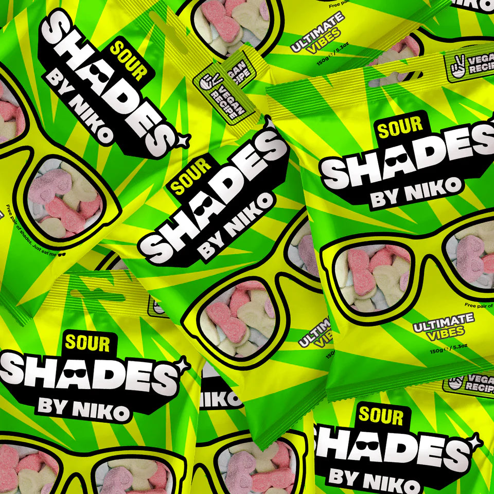 Shades by Niko Sour Ultimate Vibes Bag 150g