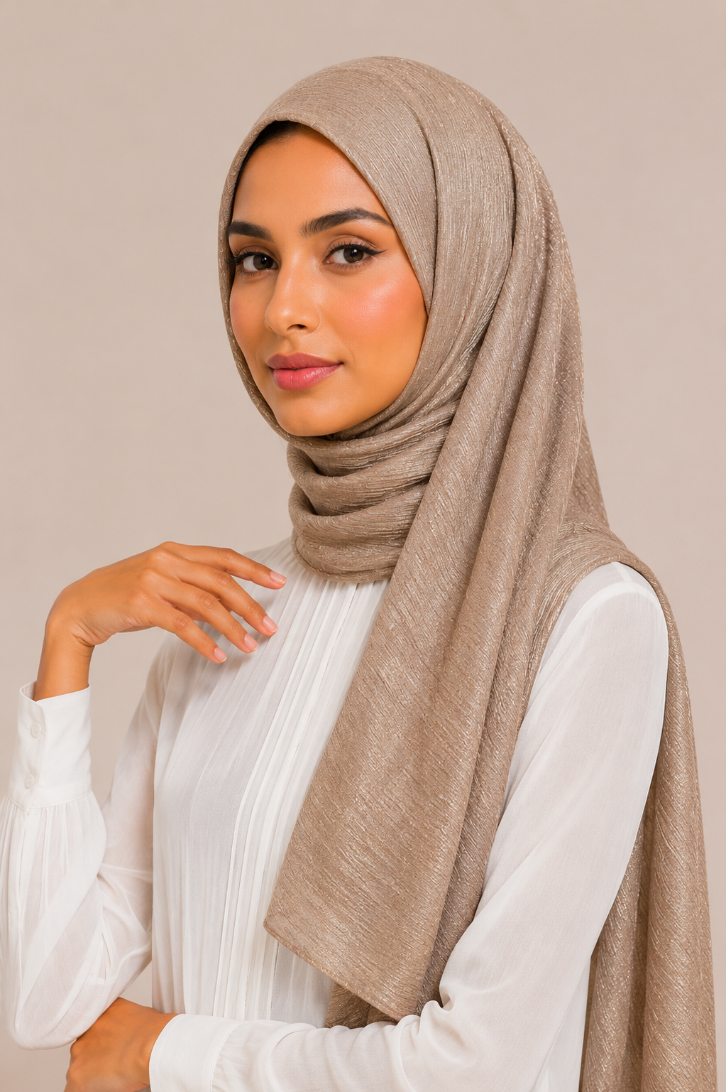 Shimmer Scarf | Gold